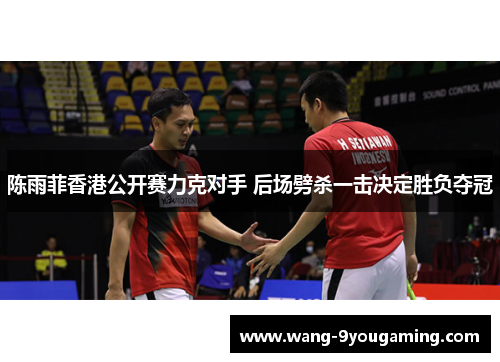 陈雨菲香港公开赛力克对手 后场劈杀一击决定胜负夺冠